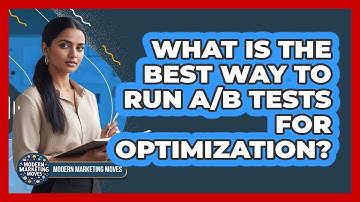 What Is The Best Way To Run A/B Tests For Optimization?