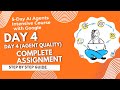 Day 4 (Agent Quality) Complete Assignment | 5-Day AI Agents Intensive Course with Google #kaggle