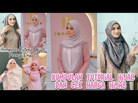 Kumpulan Tutorial Hijab Segi Empat Menutup Dada Cocok untuk Ke kondangan| Trending Style Ideas