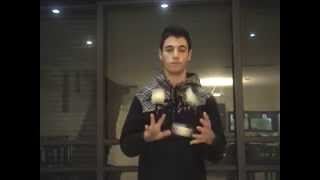 the crazy machine- juggling trick variation
