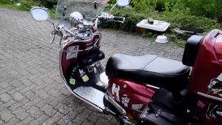 Retroroller Znen Easycruiser 125Ccm Mit Bluetooth Lautsprecher Verbessert