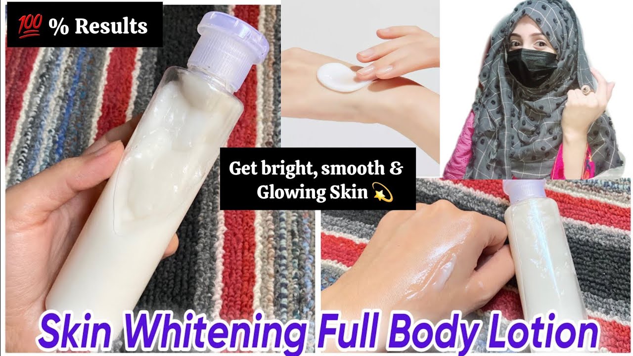 DIY Full Body Whitening moisturizing Lotion | Glowing, Hydrated & Baby Soft Skin lotion by minibebo 