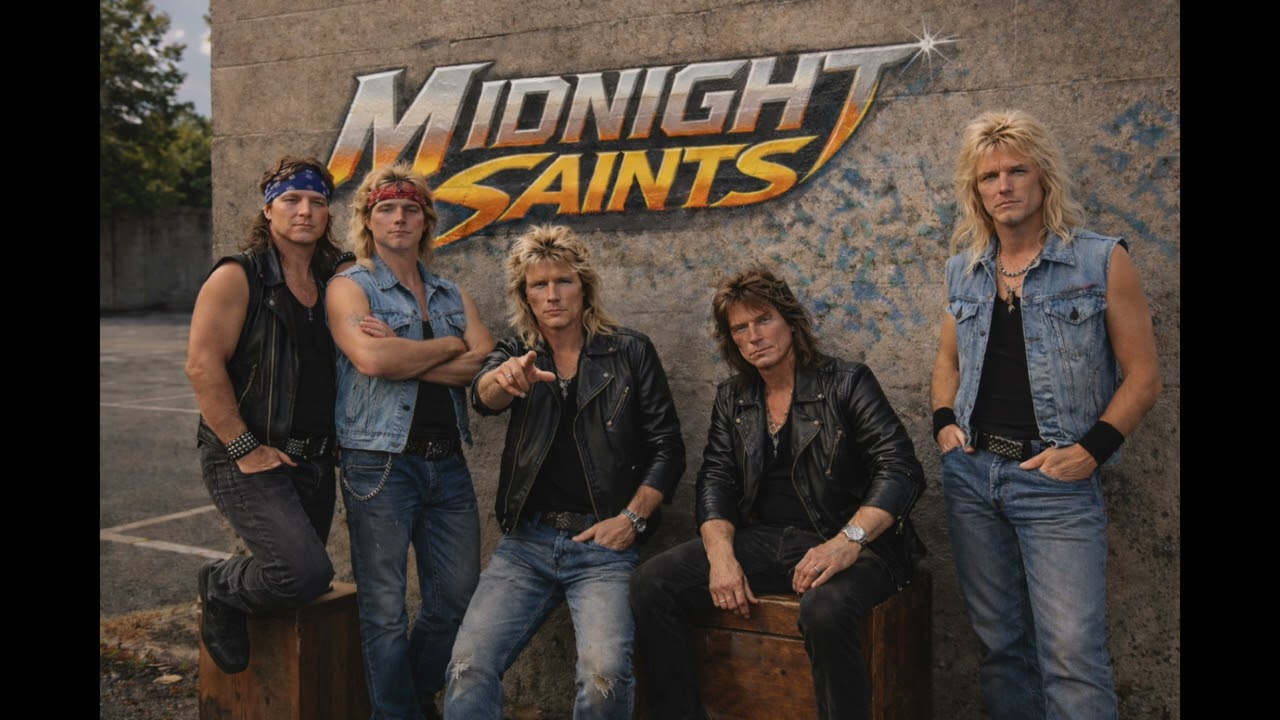 Midnight Saints – Wild Attraction (FULL ALBUM) | 80s Hard Rock