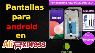 Pantallas para celulares en ALIEXPRESS | ¿SIRVEN? ¿Cuánto tarda en llegar?