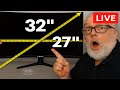 🎬 Understanding Monitor Sizes: A Follow‑Up &amp; Live Testing Session(1.28.2026@8pm Pst)