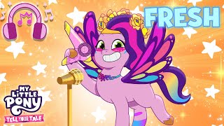 Video thumbnail of "🎵 My Little Pony: Tell Your Tale | Fresh ✨ (Official Lyrics Video) Music MLP Song"