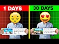 Long gaming video upload challenge in 30 days ( Amazing results 😍)