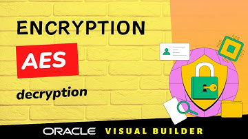 AES encryption and decryption of data using Oracle Visual Builder VBCS using CryptoJS