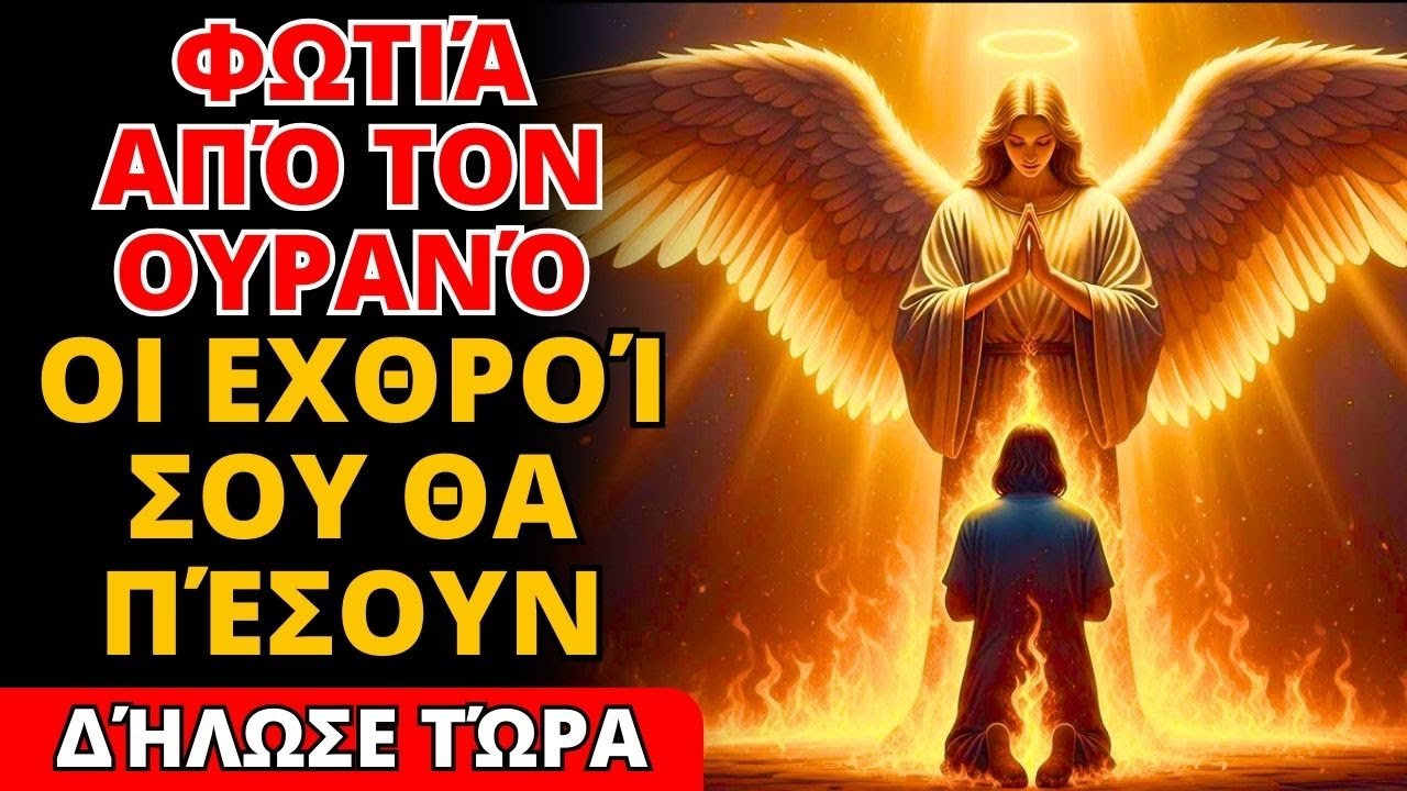 🛡️ Ψαλμός 35 Ο Άγγελος που ΚΑΤΑΣΤΡΕΦΕΙ τους εχθρούς σου, τη μαγεία, τις κατάρες και τον φθόνο τώρα