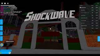 Shockwave at Theme Park: Roblox Point.