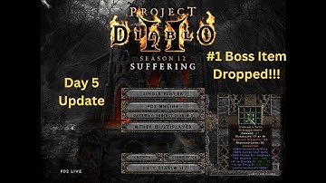Pd2 S12 Update (Day 5) Update - FIRST BOSS ITEM SLAM
