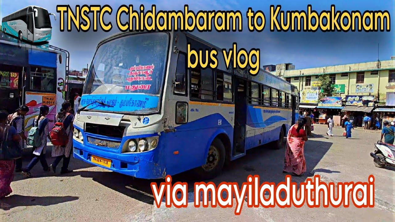 🚌 TNSTC MADURAI EXPRESS CHIDAMBARAM TO KUMBAKONAM BUS VLOG YouTube