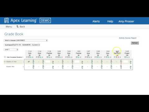 Getting Started with Apex Learning for Teachers