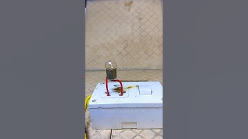 What will happen if a 12 volt bulb is run on 220 volts 😱shoking result #electrical #experiment