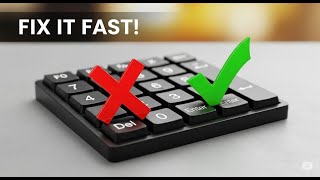 Fix Number Pad Not Working | Easy Solution (Even with Num Lock ON!)