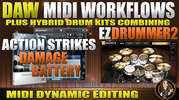 DAW Midi Workflow plus Hybrid Kits | Toontrack Native Instruments