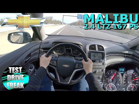 2012 Chevrolet Malibu 2.4 LTZ 167 PS TOP SPEED AUTOBAHN DRIVE POV