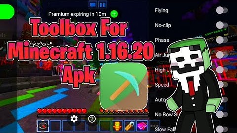 Toolbox for minecraft 1.16.20 Apk!!!! l Mediafire Download l