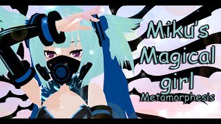 [MMD Short] Magical Metamorphosis Miku [Effect Test Basically]
