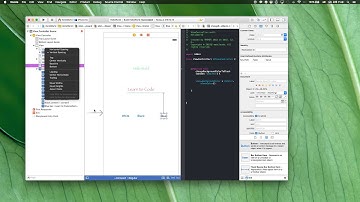 Lev1-4. 버튼 연결 - 왕초보를 위한 스위프트 프로그래밍 강좌[iOS app with xcode&swift]