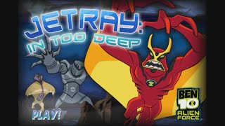 Ben 10 Alien Force Jetray: In Too Deep Flash Game