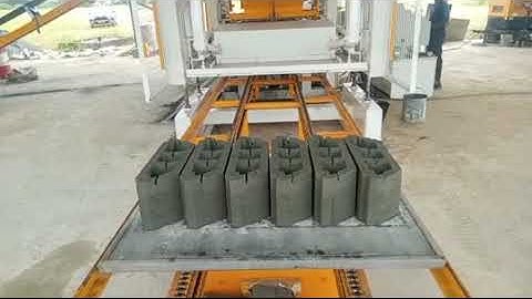 Concrete Block Making Machine - Gabon