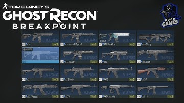 Where To Find Any Weapon Blueprint Location- GHOST RECON BREAKPOINT