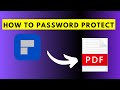 How to Password Protect a PDF using Wondershare PDFelement