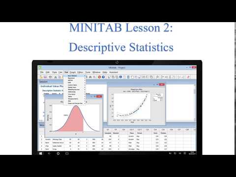 Minitabレッスン:記述統計