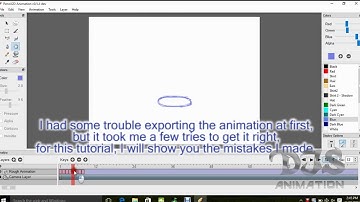 DJS Pencil2D 0 5 4 Tutorial Pt 4   Eporting the Animation