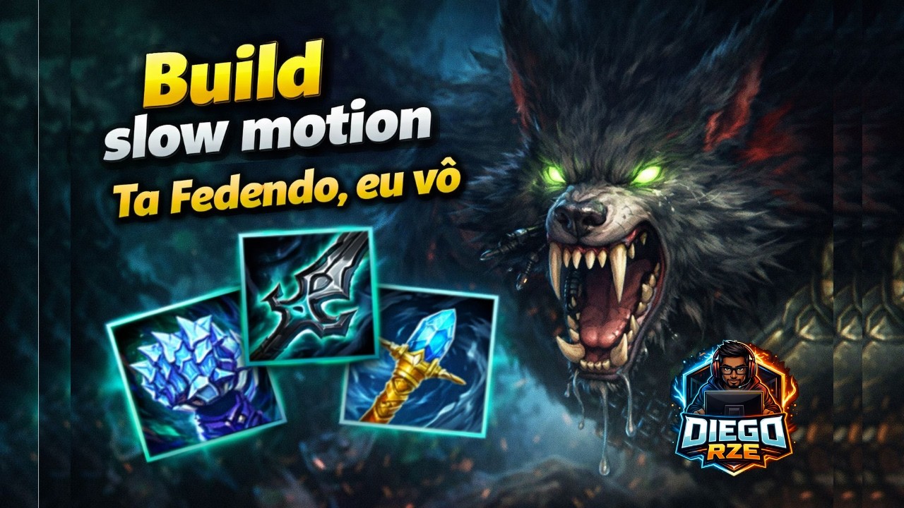 🔥 WARWICK SLOW MOTION BUILD 😈 | Tá Fedendo Eu Vou! (Passiva Toda Hora!)