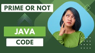 Check the Number is Prime or Not - | JAVA Program | @A-S369coding