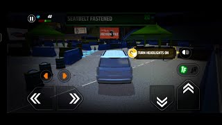 new Car Driving School Simulator | Night Driving in New York | Parking Game 2023 offline screenshot 5