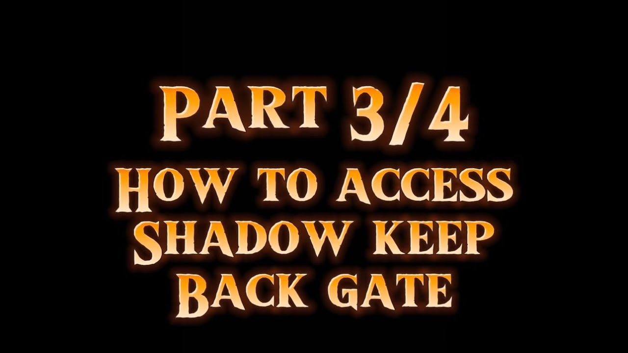 How to access Shadow Keep Back Gate- Shadow of the Erdtree - YouTube
