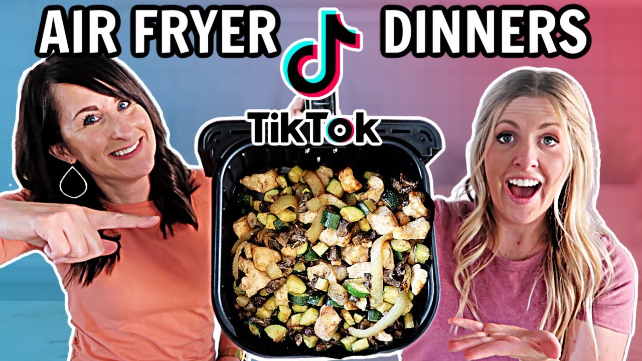 TESTING 3 Viral TIK TOK Air Fryer Recipes with @Six Sisters' Stuff! Are