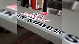 Oyma Tabela Calismamiz