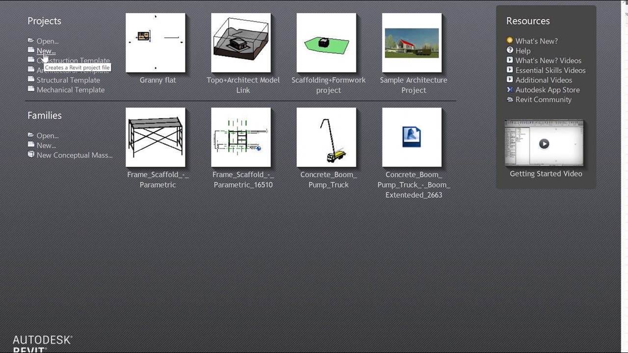 Revit Tutorial Video 2: Creating Template
