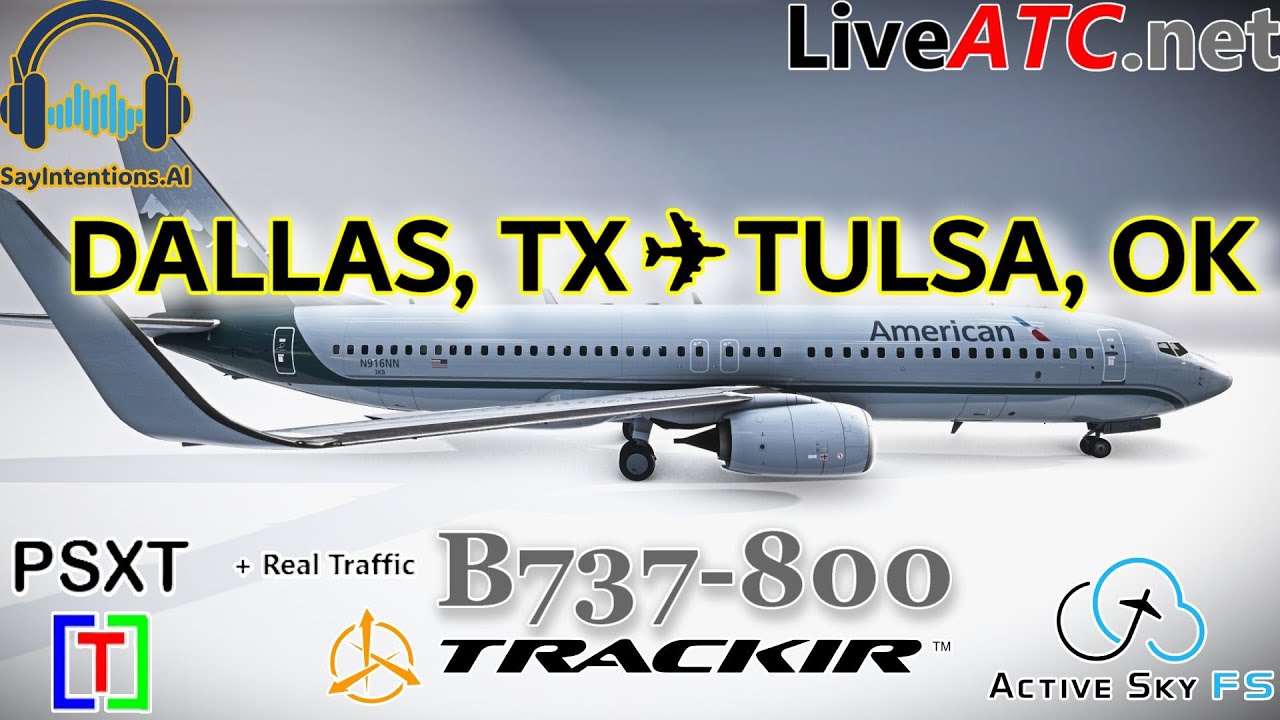 4K ULTRA HD  | SUNNY DAY | CREW & EQUIP. | KDFW-KTUL