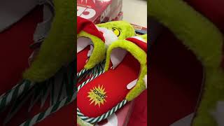 The Grinch Christmas Cutest Slippers at TJ Maxx #shorts