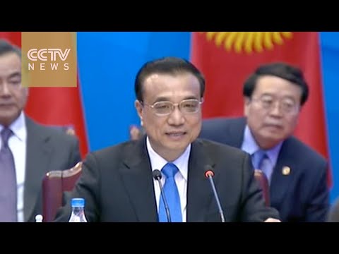 Premier Li Keqiang Holds Meeting With SCO Leaders