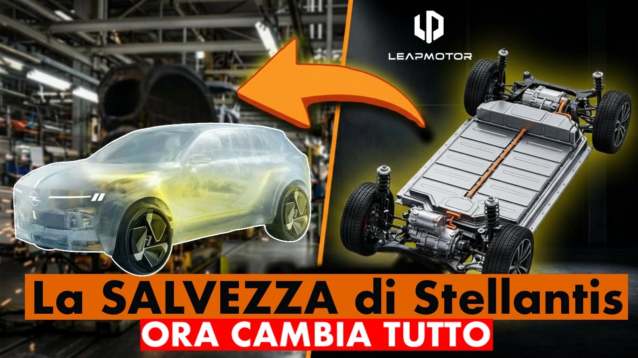 Stellantis ha appena firmato la sua RINASCITA con i cinesi di Leapmotor ...