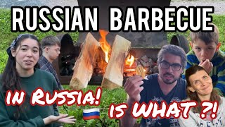 Would YOU Eat this RUSSIAN BARBECUE ?! In Karelia, Russia!