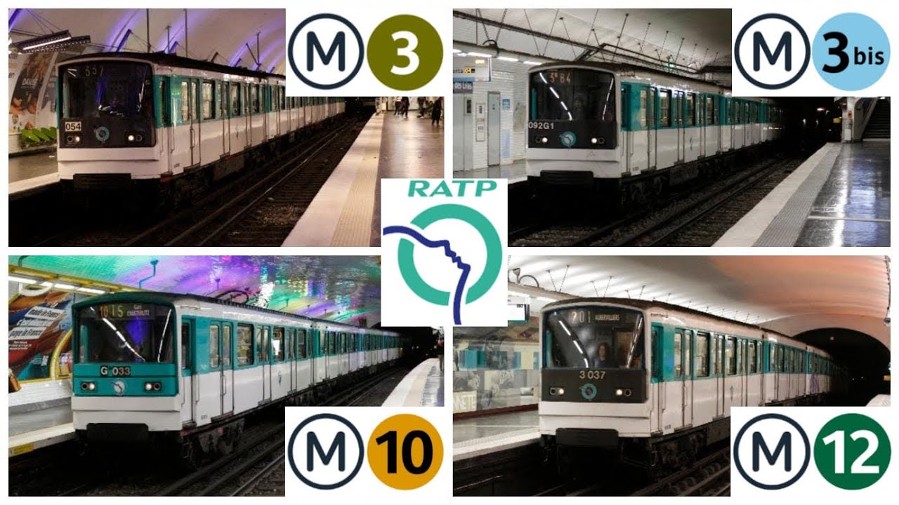 [RATP]Les MF67 du Métro Parisien 