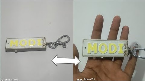 How to make Rechargeable LED keychain light at home