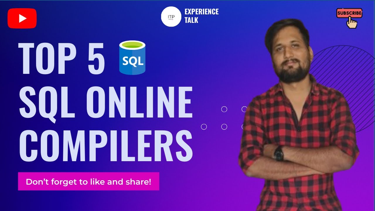 Top 5 SQL Compilers You Need to Try in 2025 | Best 5 SQL Compilers for ...