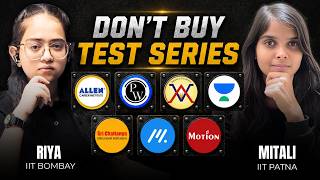 These Test Series Are NOT for You | JEE 2027 | JEE 2028