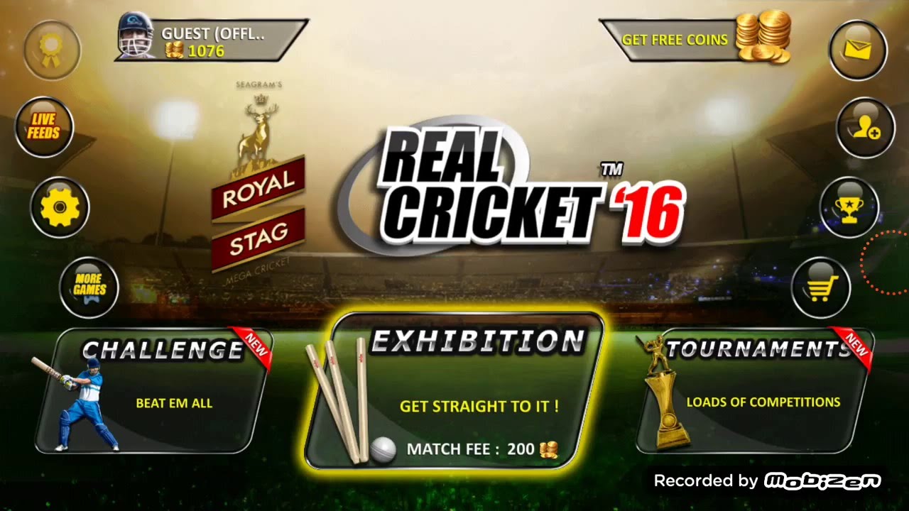 real cricket 16 android gameplay