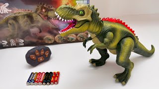 Unboxing Remote Control Police Car, RC Spray Dinosaur, Gear Dinosaur, Remote Control Stunt Car