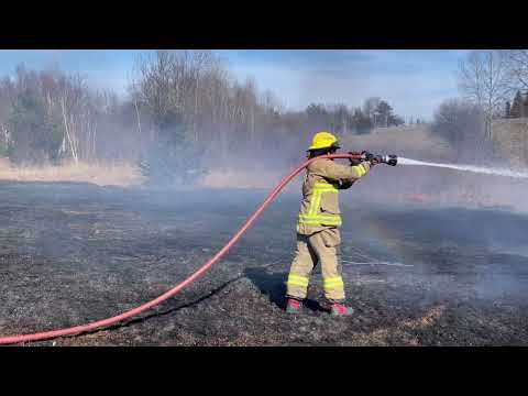 Grass Brush Fire Hamilton Township March 8, 2024