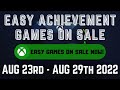 Easy Achievement Games On Sale This Week #Xbox